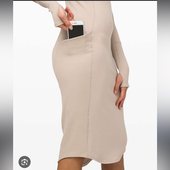 Lululemon Om and On Dress - color: “sandlot” - Picture 3 of 6